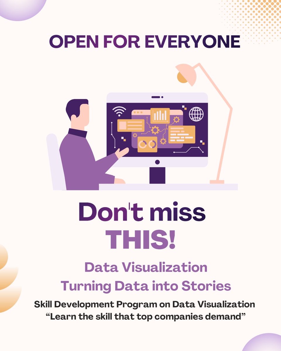 Dscascmba's tweet image. Data tells a story 📊
Are you ready to read it?
MDP on Data Visualization - coming soon
#DataVisualization #MDP #ManagementDevelopment #BusinessAnalytics #MBA #StudentLearning #AnalyticsSkills #ProfessionalGrowth #ComingSoon #DSCASC