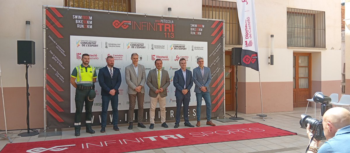 noticies_d's tweet image. Imatges de la presentació de la InfiniTRI 113 Peñíscola 
@dipcas #InfiniTRI #Peñiscola #esports #noticies
