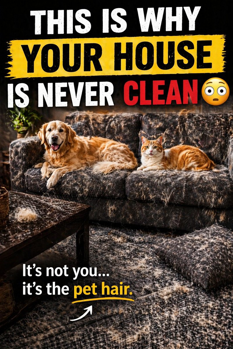 cooknifycom's tweet image. THIS IS WHY YOUR HOUSE IS NEVER CLEAN 😳

Pet Hair Removal Glove – 7 Best Ways to Keep Your Kitchen and Home Fur-Free

#pet #hair #removal