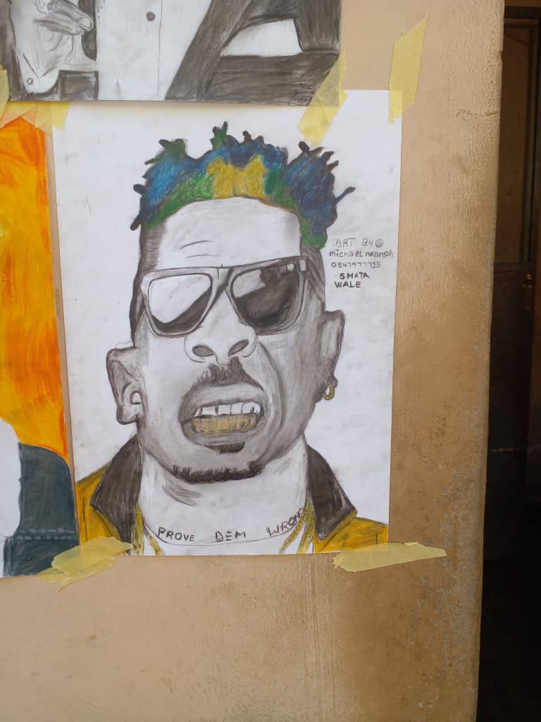 room7studioGH's tweet photo. SHOULD I HIRE OR REJECT HIM ?
So I wanted to design Room 7 Studio background and one artist showed up and I asked him to send me his works.
This is his work so after sending them, he has been bombarding with calls for feedback. https://t.co/dGV1PMAfpD