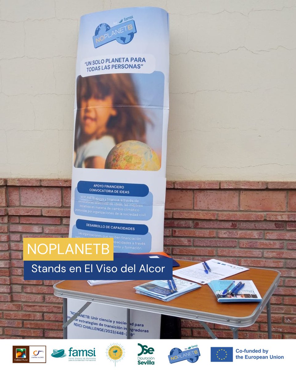 Campialcores's tweet image. 💡🌍 Hoy estamos en el mercadillo de El Viso del Alcor con una nueva edición del stand informativo de #ConoCEL. Acércate, pregunta e infórmate sobre comunidades energéticas y participación local. #NOPLANETB #euDEAR #GDRCampiñaAlcores