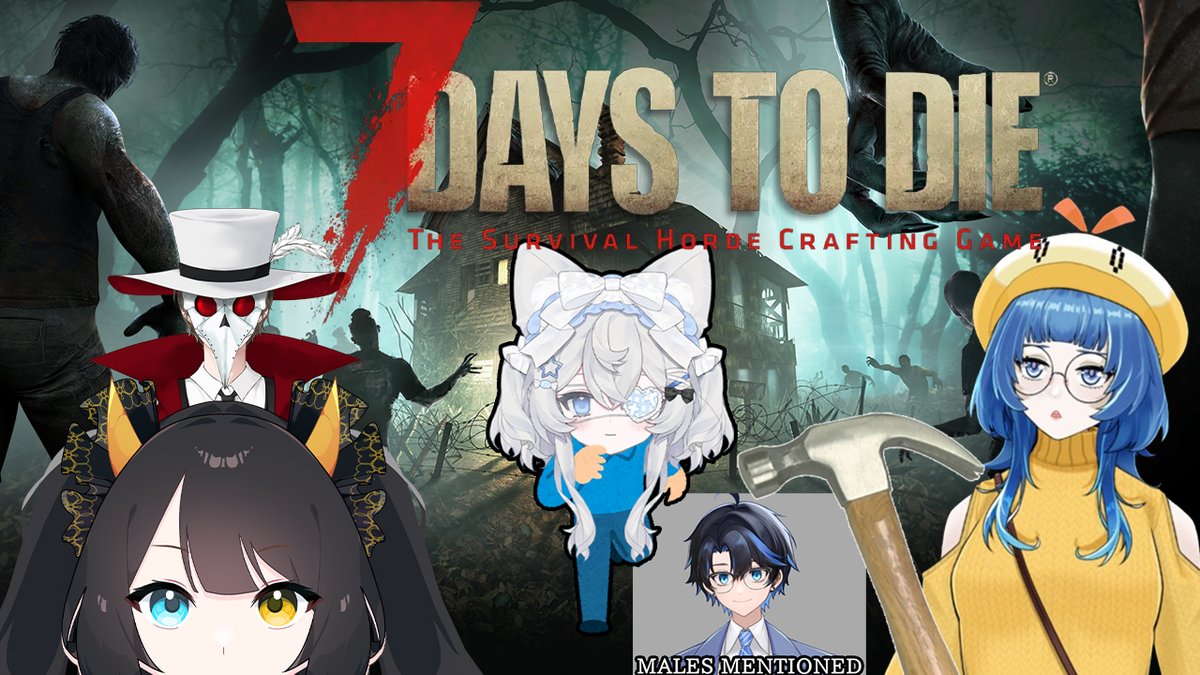 SuzuryuUT's tweet image. Zomebie game with friends in like 15mins!!! We have cute girls and gei men come watch!!
#VtuberEN #ENvtubers