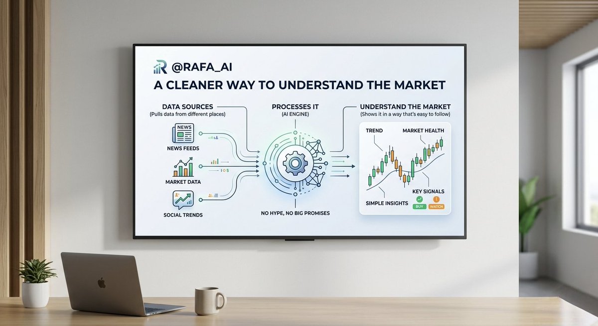 The <a href="/RAFA_AI/">RAFA Finance</a> keeps things simple.

No hype, no big promises just a cleaner way to understand the market.
It pulls data from different places, processes it, and shows it in a way that’s easy to follow.