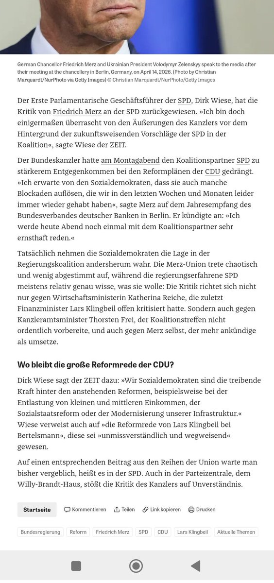 baerbel_paul's tweet photo. @djpr @Nelleekseil Die SPD wehrt sich dagegen entschieden,sie haben ihre Vorschläge für die Reformen gemacht,was macht die #fckunion ignoriert die Merz will das die alles abnicken,so funktioniert aber keine Koalition jeder ist gleichberechtigt,es kann nicht sein das deren Willen durchgesetzt wird! https://t.co/i6S6xPEXQk