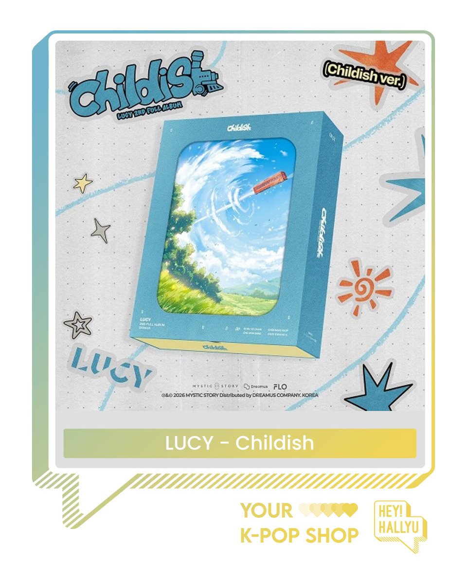 HeyHallyu_'s tweet image. Hey Yuyu!

New pre-orders just dropped!
Secure your faves before they’re gone 👀

 🔥&amp;amp;Team - We On Fire Merch
📀 Lucy - Childish

#TEAM #LUCY #KpopShop #HeyHallyu