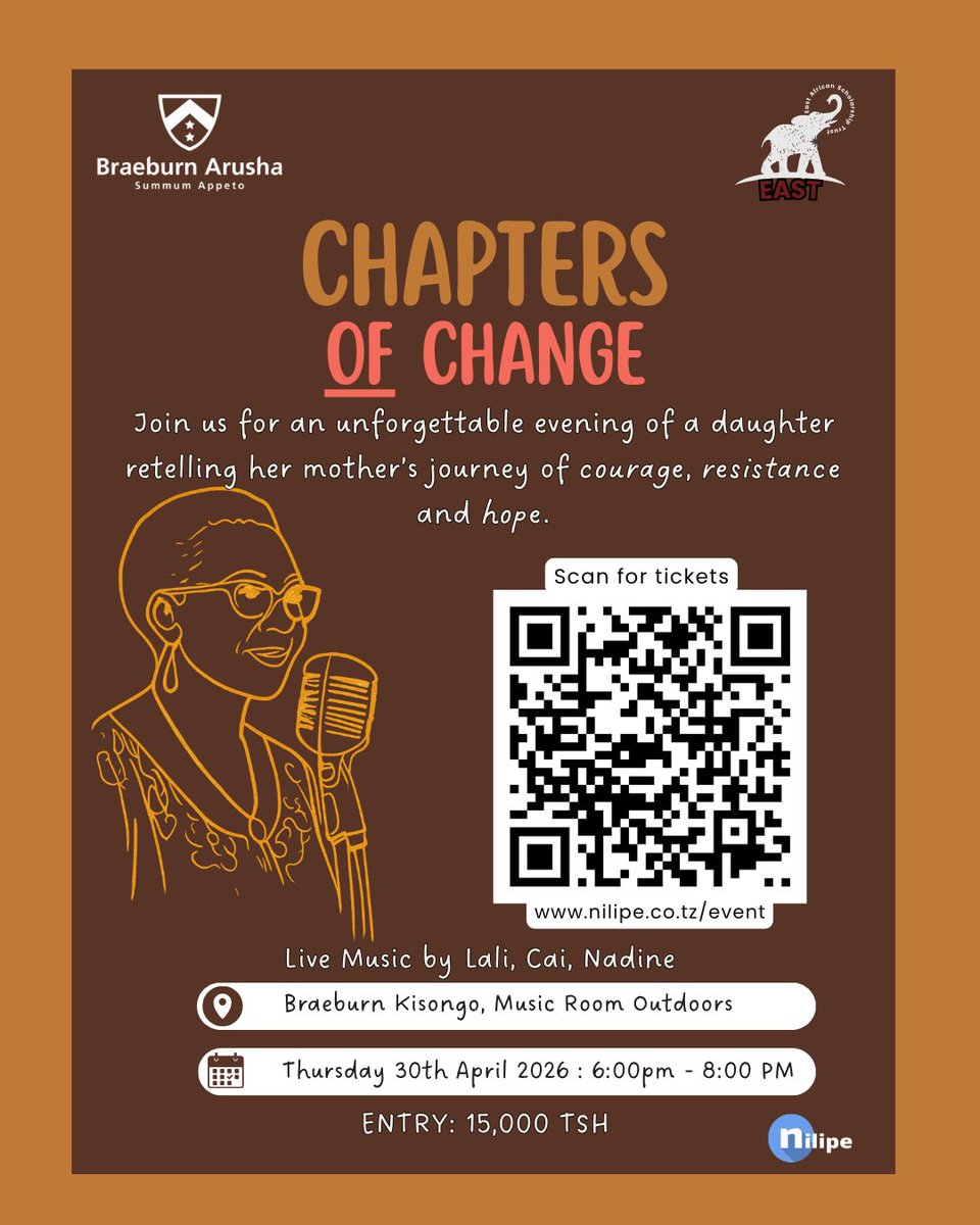 braeburnarusha's tweet image. This episode of Chapters of Change brings to life the story of Andrée Blouin through a powerful reading based on My Country, Africa.

Storytelling, live music and celebration of African women’s legacy…

#Storytelling #Icons #Literature #PowerfulWomen #AndreeBlouin