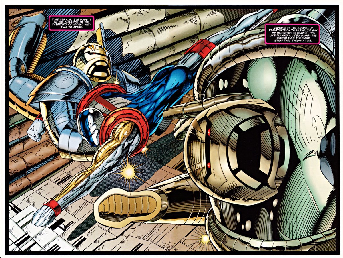 RobMessick's tweet image. Here is another thumbnail I own from Youngblood Strikefile #2.  Rob draws these smaller than a trading card, yet his StrikeFile art is some of the biggest splash pages in comics!!!

#Youngblood created by @robertliefeld 
@ImageComics #Extreme #Diehard @DannyMiki_