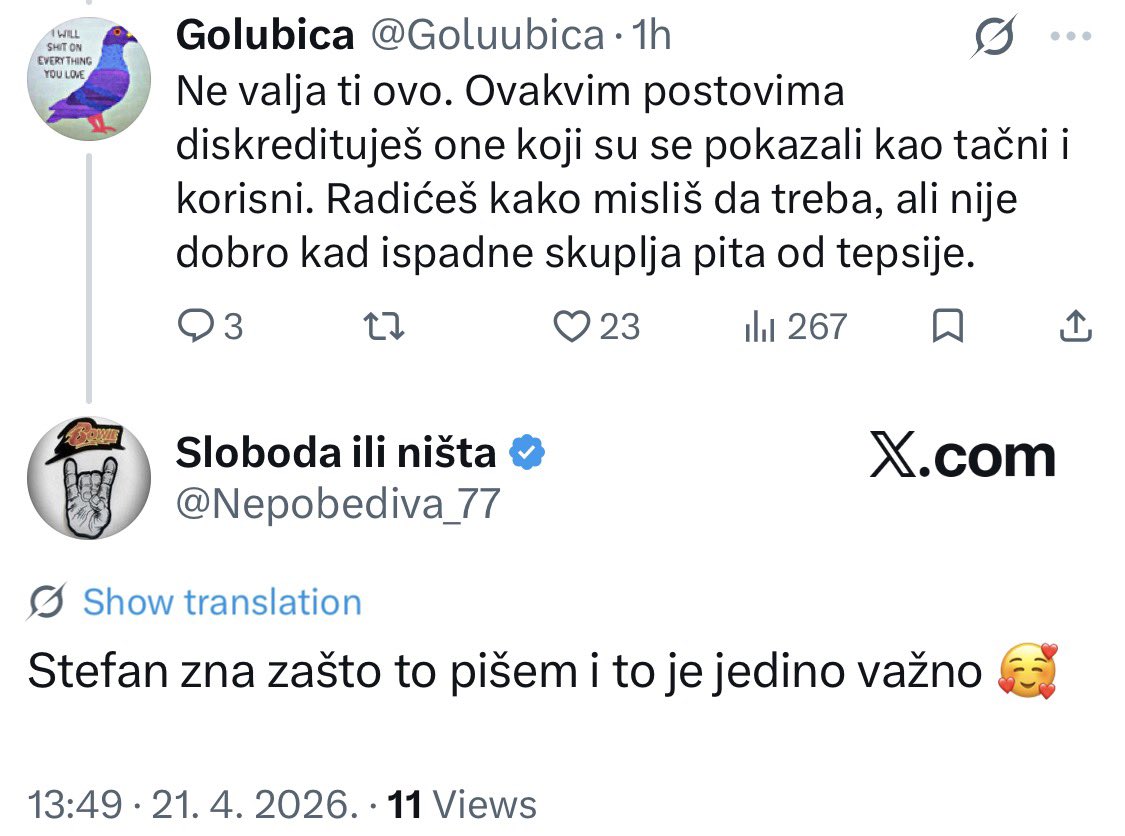 Justicija tweet media