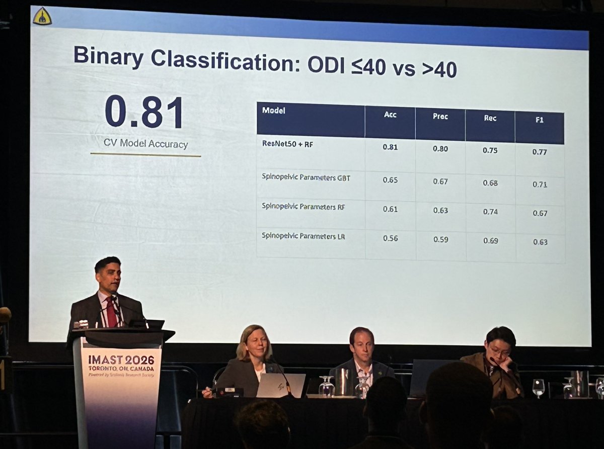 HopkinsNsurg's tweet photo. Congrats to @tdazad on the great presentations he gave at #SRSIMAST26 #IMAST26 last week. Great to have @HopkinsSpine represented at this tremendous #scoliosis #spinaldeformity meeting. https://t.co/waZttdT0WJ
