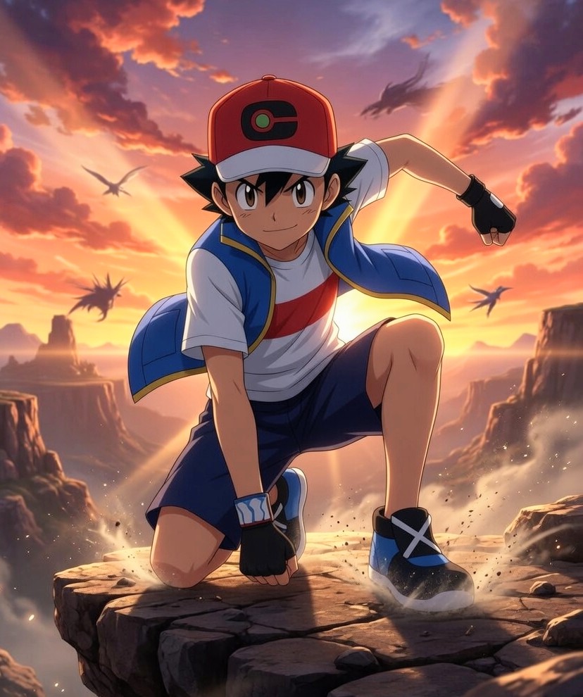 #AIart
#AIイラスト
#AshKetchum