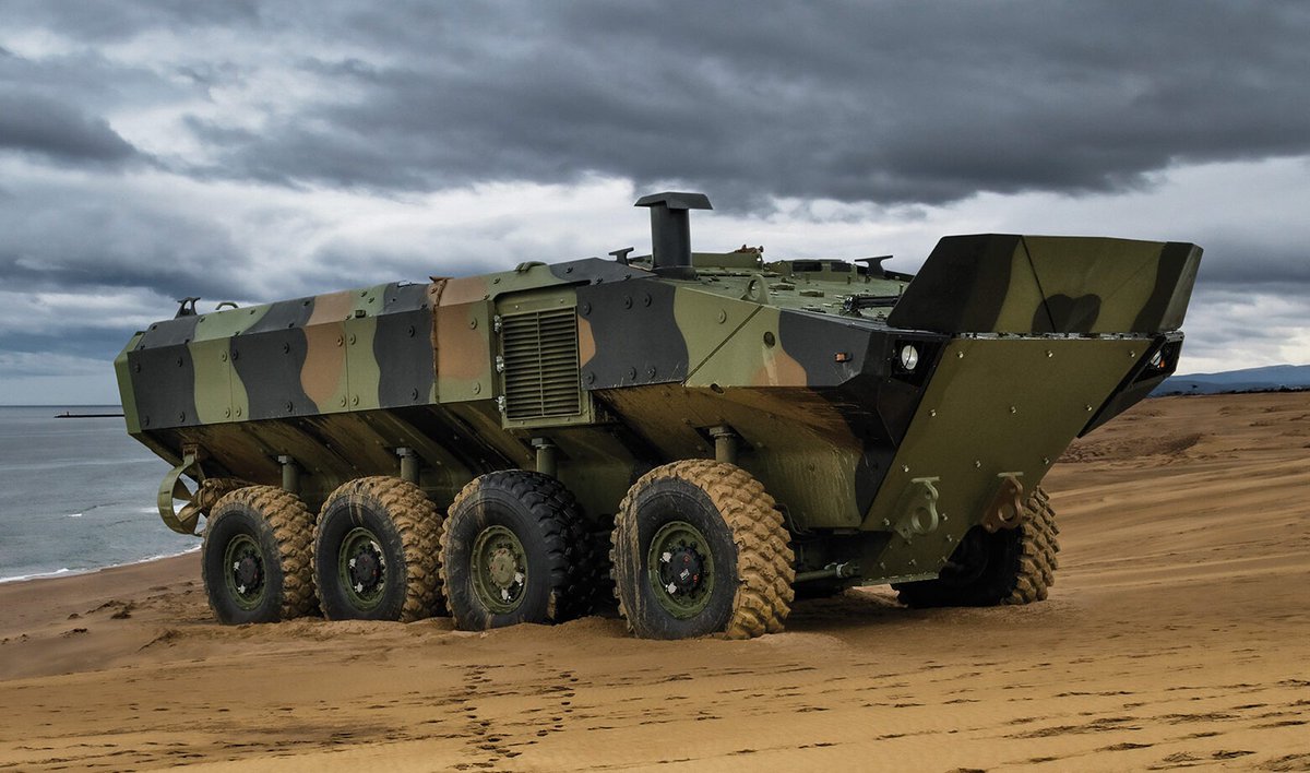 praisethesteph's tweet image. #Spain/#Italy 🇪🇸🇮🇹: 

🇪🇸Spanish company Indra Land Vehicles and 🇮🇹Italian company Iveco Defence Vehicles (IDV), part of the Leonardo Group, have signed a strategic cooperation agreement. Under this partnership, they will supply 34 SuperAV 8x8 amphibious vehicles to the Spanish