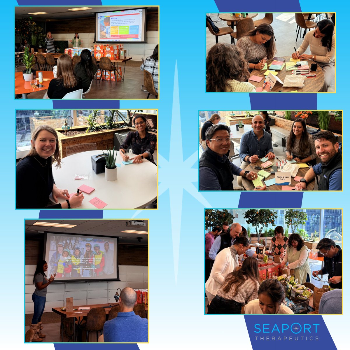 SeaportTx's tweet image. Proud to partner w/@caresboston to assemble 500+ snack packs &amp;amp; encouraging notes for local youth w/@YESKidsBoston reflecting our value of service value &amp;amp; commitment to the wellbeing of our local community &amp;amp; those living w/ #depression, #anxiety &amp;amp; other #neuropsychiatric disorders