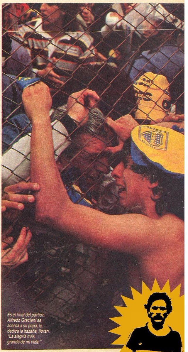 "El día que me toque irme, ojalá que me cubran con una bandera azul y oro". Alfredo Graciani (6/1/1965 - 21/4/2021)
Hace 5 años partía hacia el otro plano Alfredito, El Alfil, El Murciélago. Un ídolo de aquellos tiempos que para nosotros tenía un significado especial esa palabra.