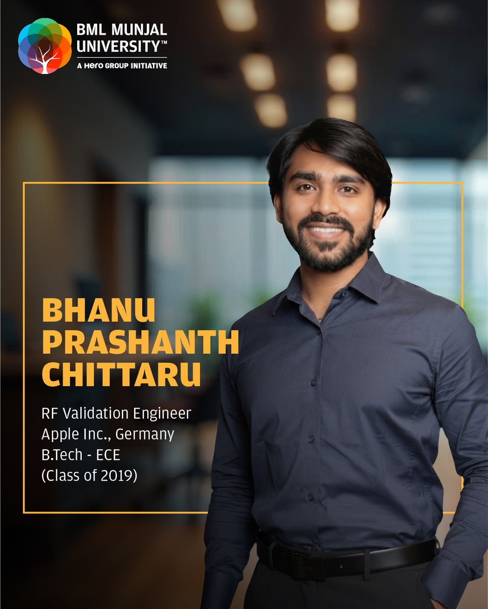 BML Munjal University (BMU) tweet media