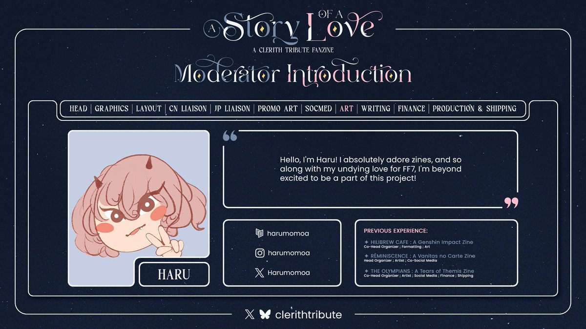 A Story of a Love : A Clerith Tribute Fanzine tweet media