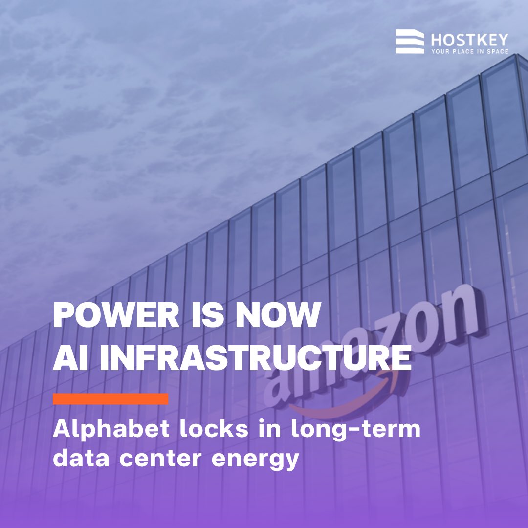 NiSource’s long-term power deal with Alphabet is another sign that AI infrastructure is no longer just about chips and servers.

Power delivery, utility access and site energization are becoming part of the real capacity equation.