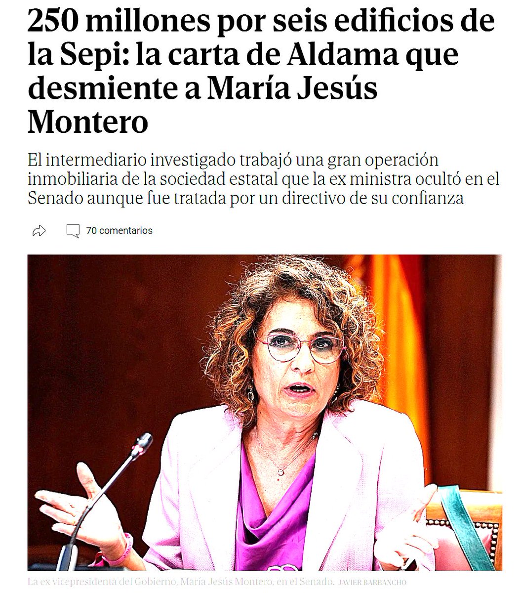 El único motivo por el que varios Ministros de Sánchez no están imputados es por su aforamiento.