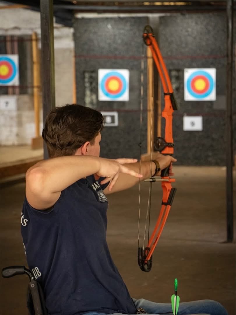 AdaptiveSfund's tweet photo. What a day! 🏹💙 Huge smiles, amazing talent and unforgettable moments at our Adaptive Archery Day. Thank you to everyone who joined, supported, volunteered,and made it so special - #AdaptiveArchery #InclusiveSport #NoLimitsJustLife https://t.co/ApSjkRxbhR