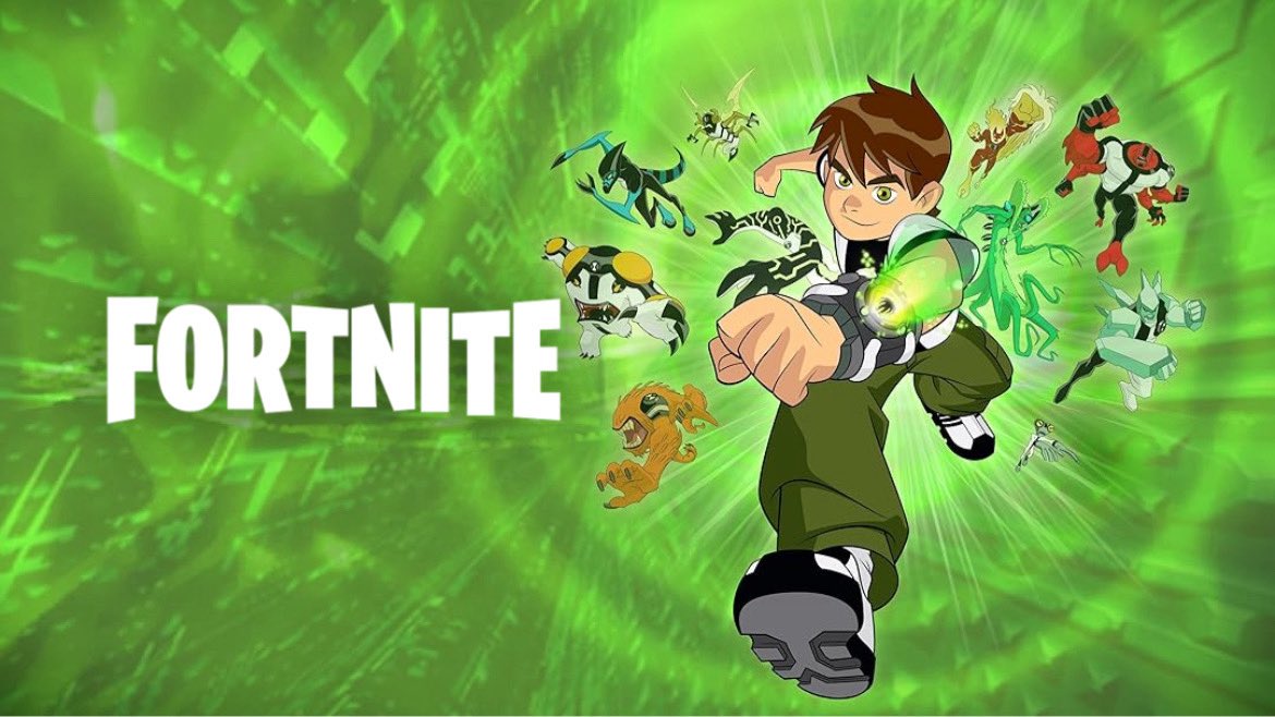 fortniteDaigo's tweet image. Ben 10 X Fortnite IS coming The Weekend #Fortnite #ben10
