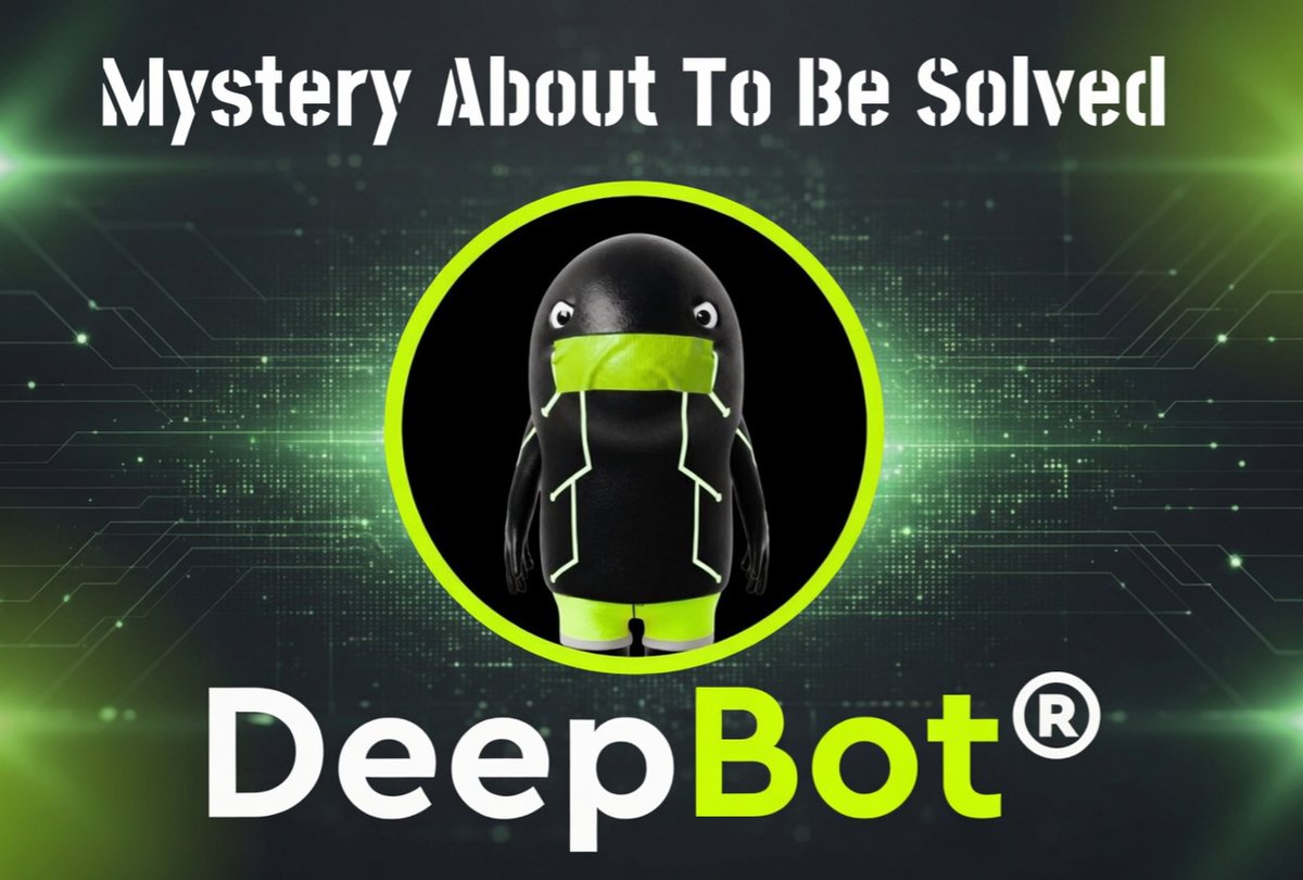 🎩 The Mystery About To be Solved
🎩 <a href="/DeepBot_/">DeepBot®</a> 

I am following and working with the $DEEPAI team months now, and when I talk to the CEO I feel his pain of not being able to share what mind blowing they have been working on in the back end.

This is something that you would want