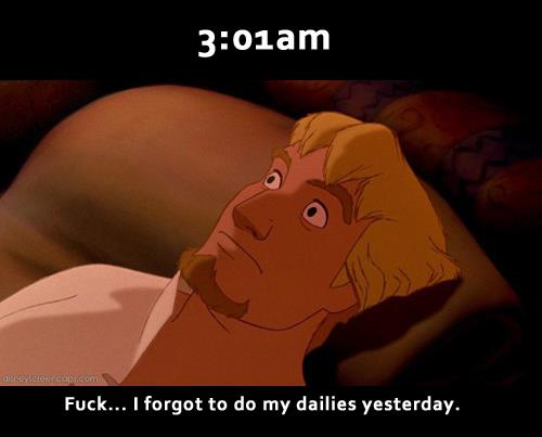 WarcraftMeme's tweet image. happen last night #warcraft