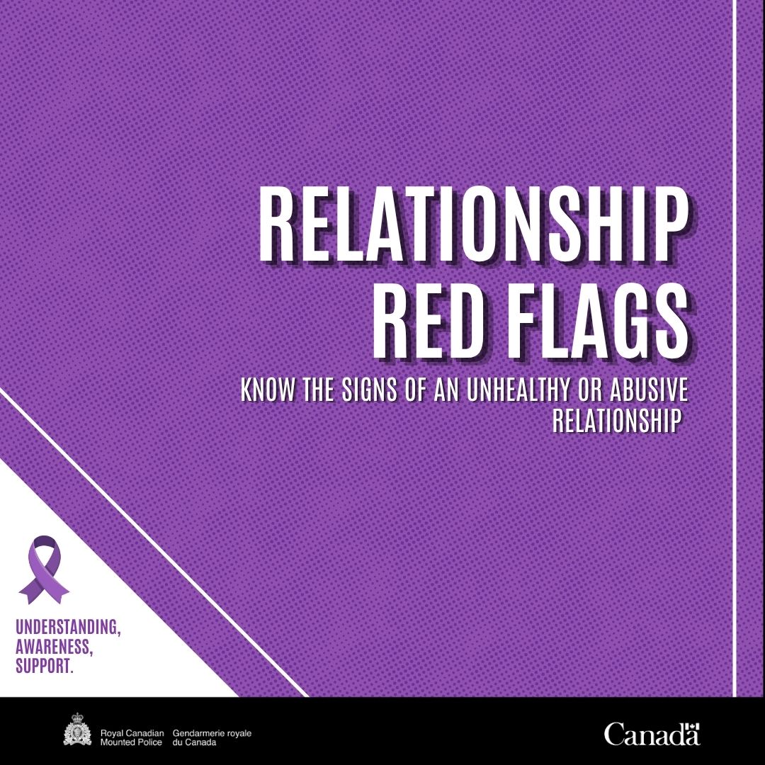 Are you starting a new relationship or questioning some of the behaviours that you are seeing in your current relationship?

No matter how long you’ve been together, you should look for indicators of an unhealthy or abusive relationship. 

The most common red flags include: 

•