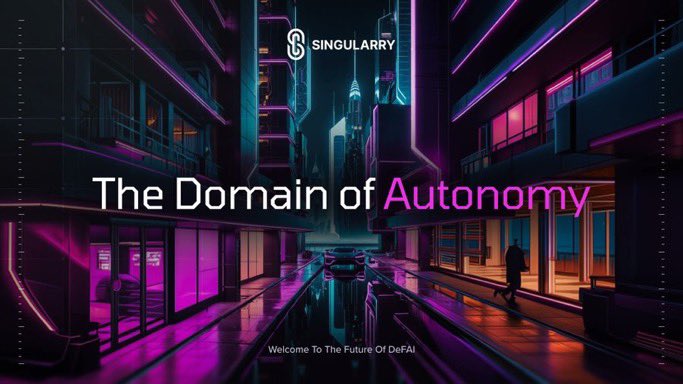 Ginix_FS's tweet photo. GA…CT 
The edge in DeFi isn’t time anymore — it’s automation.
While you’re sleeping, markets shift.
While you’re thinking, opportunities vanish.

AI agents track, adapt, and execute in real time.
Stop chasing. Start owning the system. 
#DeFi #AI #Singularity https://t.co/V4FUlFUN7V