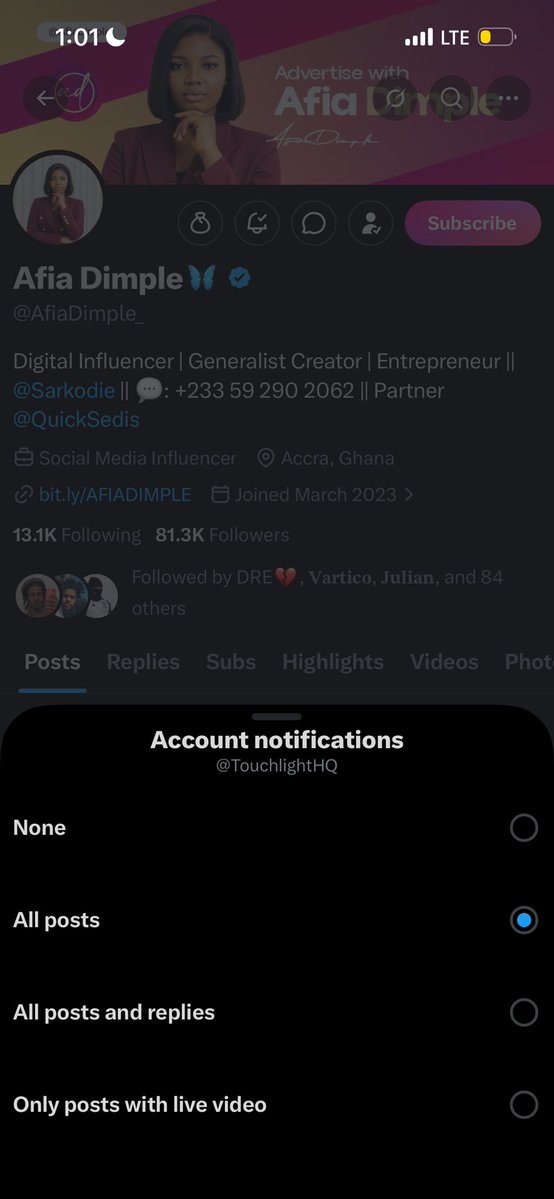 The Touchlight | 𝐓 tweet media