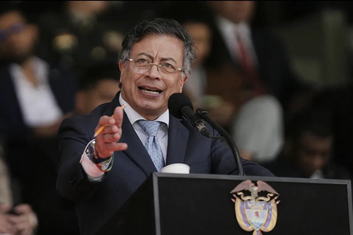 BREAKING NEWS: 🇨🇴 President of Colombia, Gustavo Petro:

"If the United States does not rethink their policy toward Latin America, there will be a rebellion. You cannot continue to believe that the security of one nation rests on the hunger of neighboring nations. You have