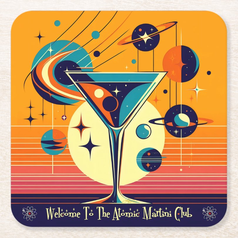 LeeHillerDesign's tweet image. ✨ 🪐☀️🍸☀️🪐✨
Welcome To The Atomic Martini Club - Space Age Sunset Cocktail #coasters
Item: zazzle.com/space_age_welc…

 #martini #Cocktails #cocktailhour #barware #gifts #giftideas

Atomic Martini Sunset Collection: zazzle.com/collections/we…