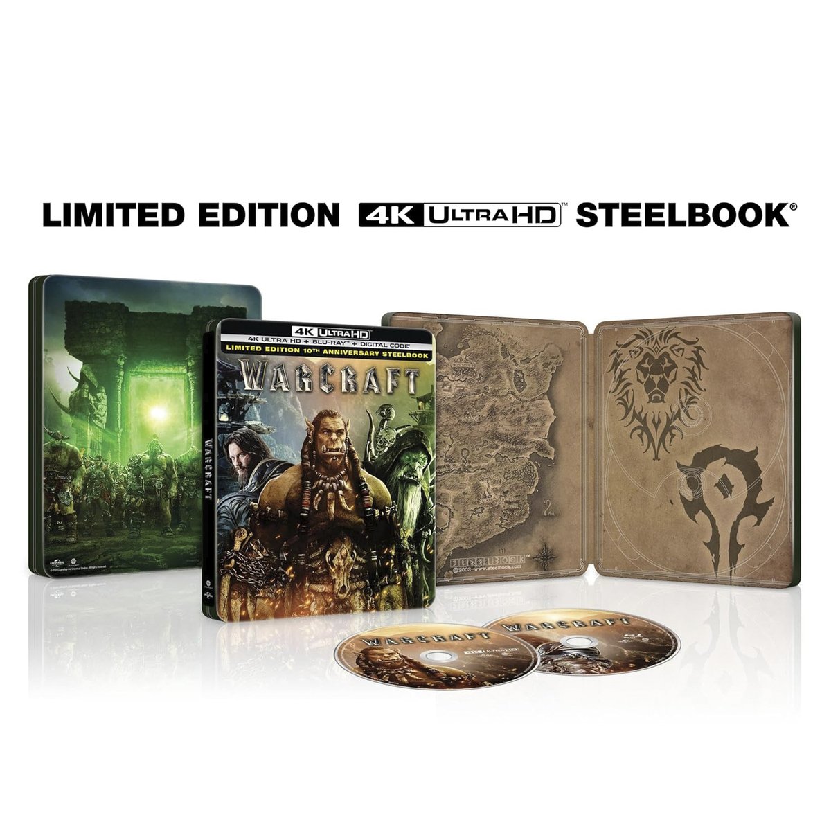 bluraymania_com's tweet image. Варкрафт (2016) (Warcraft) (4K UHD + Blu-ray)
Limited Edition 10th Anniversary Steelbook

📅 В продаже с 16 июня

Оформить предзаказ 👉 bluraymania.com/products/warcr…

#Warcraft #WarcraftMovie #4KUHD #bluraymania #Steelbook