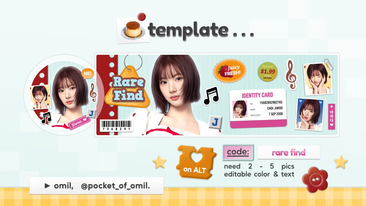 🍀⭐   RT will be cherished

ellooo all... boleh minta bantuannya untuk ospek 2 template layout < REAL TALK &amp; RARE FIND > ini? kalau engga aman, boleh banget untuk ketuk dm aku yaa! 💌

LAYOUT UFS sangwon ald1 - jiwoo h2h