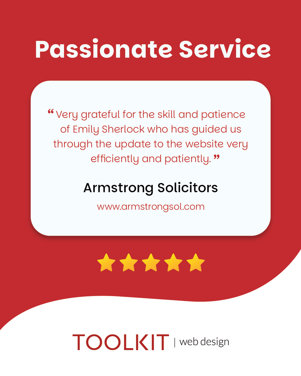 toolkitwebsites's tweet image. 5 Star Passionate Service ⭐⭐⭐⭐⭐ 

#webdevelopment #chichester #webdesign