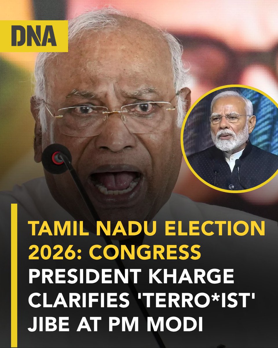 dna's tweet image. While speaking at a press conference in Chennai. Kharge questioned how AIADMK can join with #Modi ahead of polls. 

Read here:dnaindia.com/india/report-t…

#DNAUpdates | #AIADMK | #ChennaiKharge |