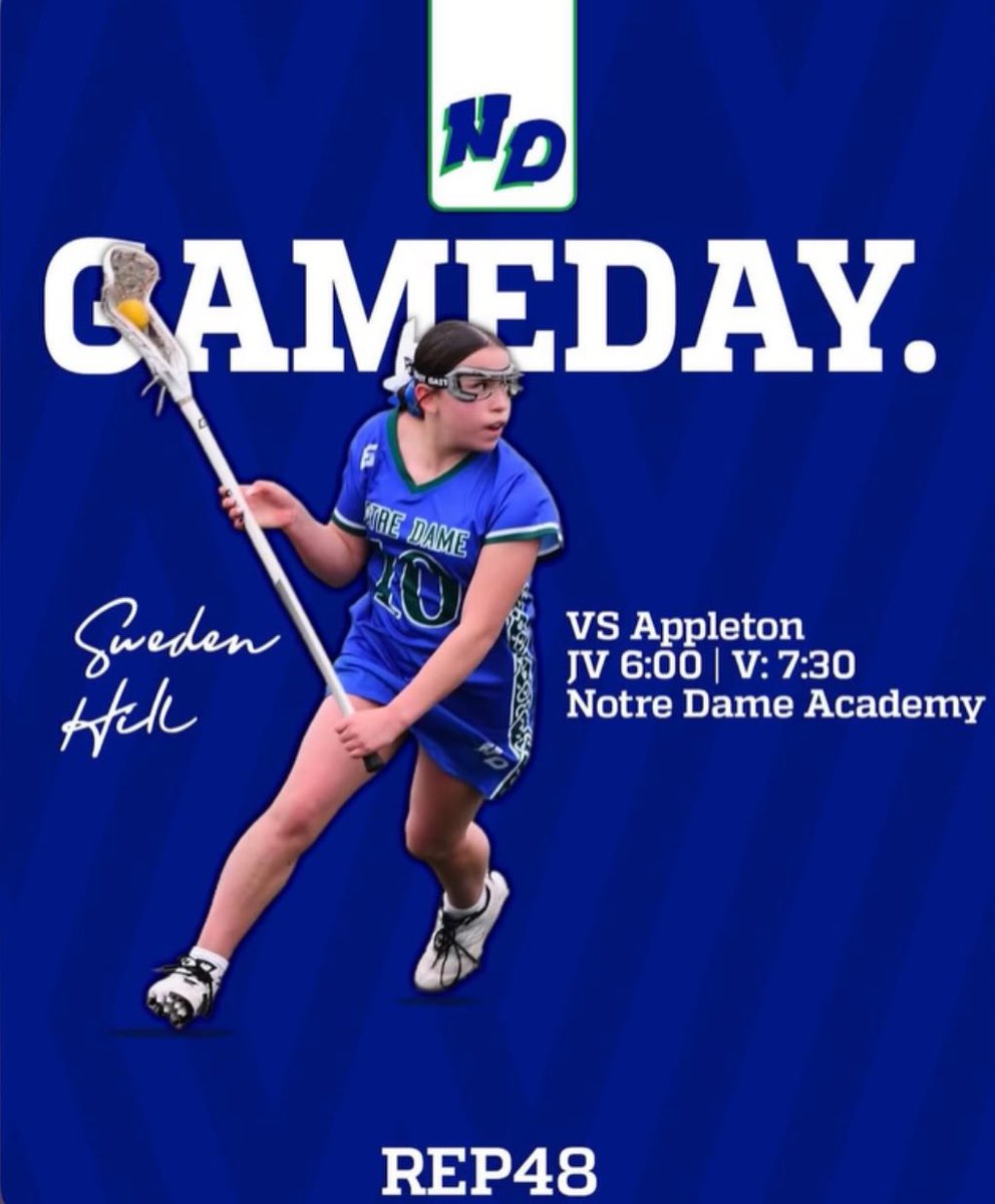 landisbelle's tweet photo. Home game for Girls Lax! Let’s go Sweden and Triton Lax!!🥍🥍🥍🔱@NDATritonSports @frccathletics https://t.co/YIe1lHBABZ