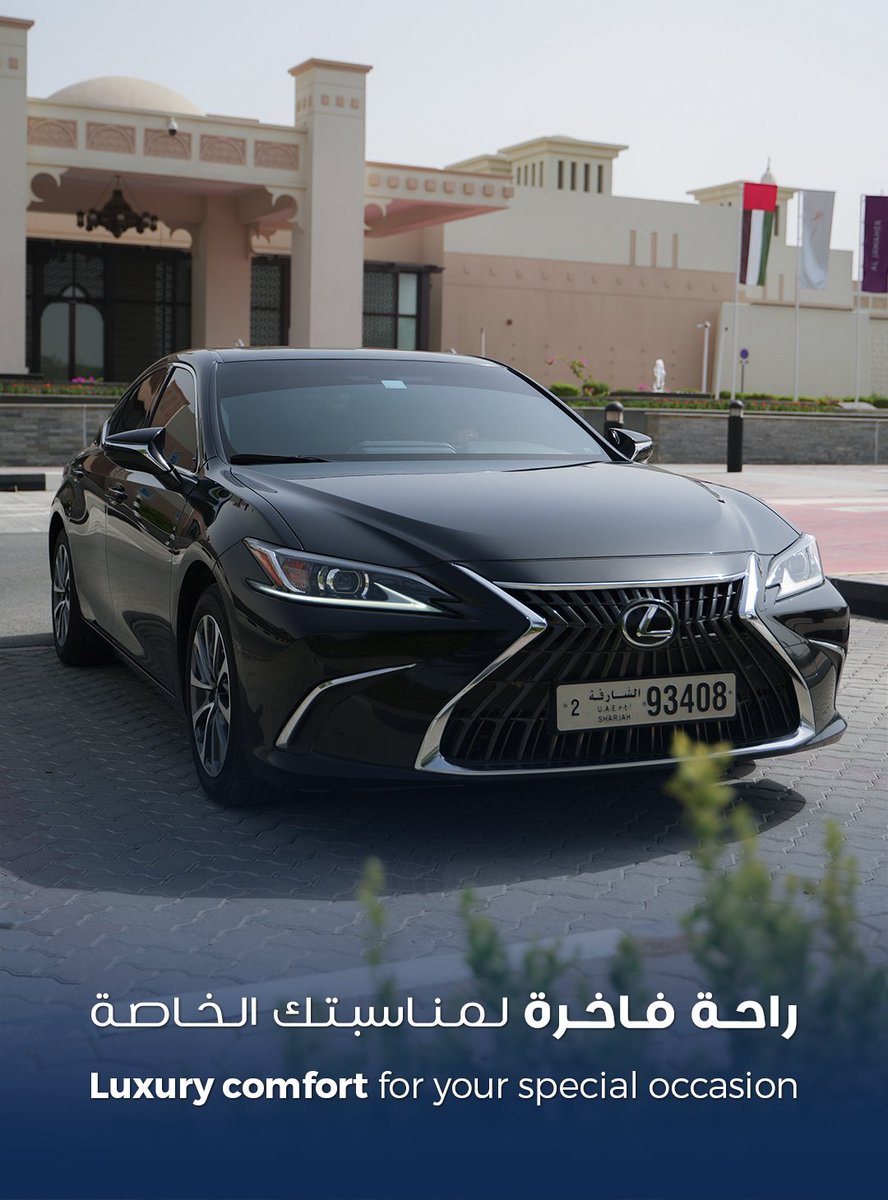 When traveling for a special occasion, choose a different level of comfort.
Buraq Limousine service from Sharjah Taxi offers you a luxurious travel experience in every detail.

Book your ride at: 8004245