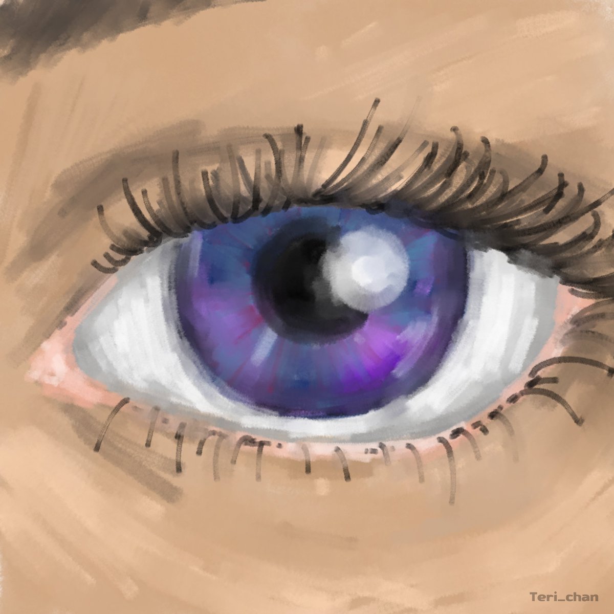 hukomi59149's tweet image. New brush practice (just an eye)
#art #artmoots #eye