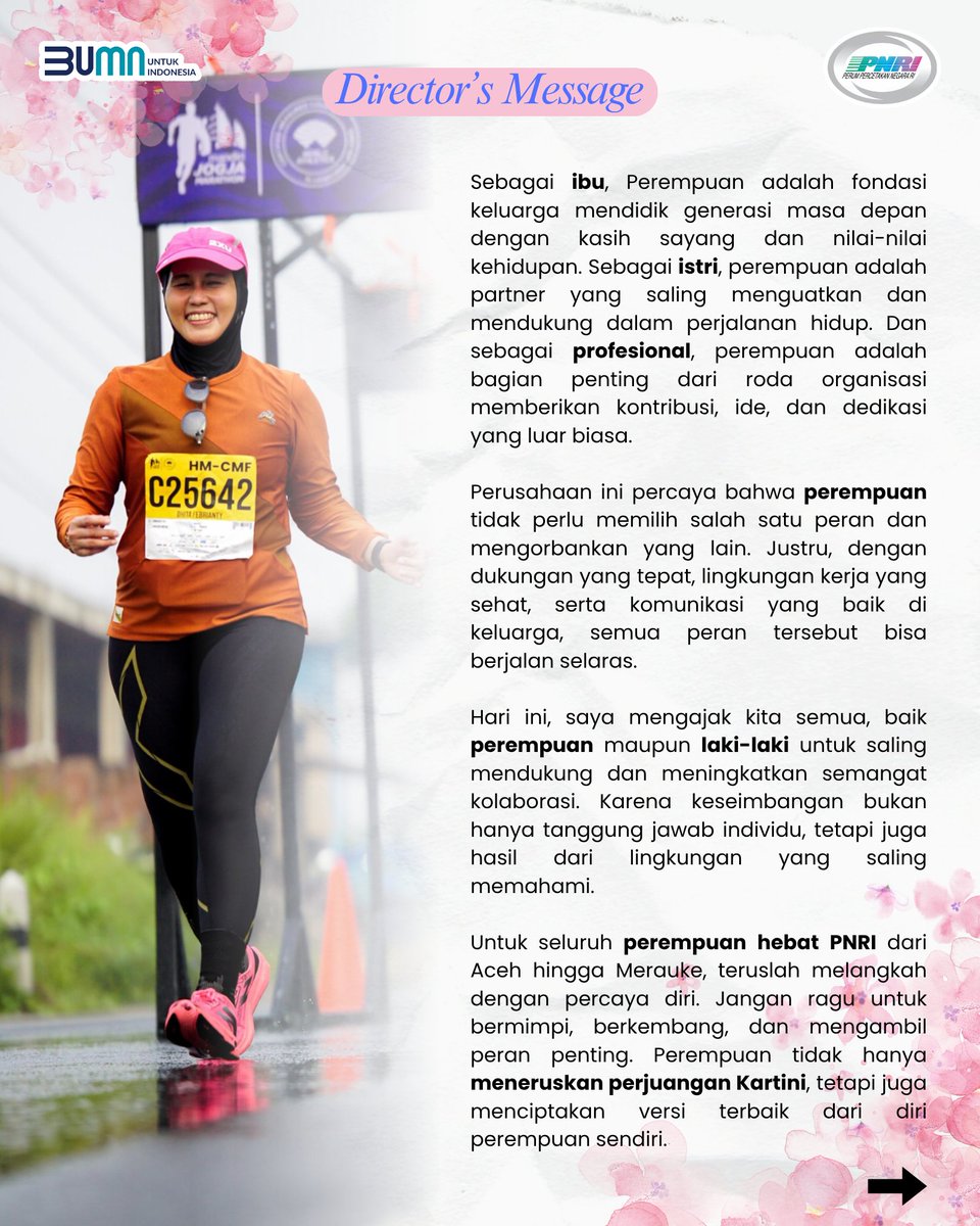 perumpnri's tweet photo. Hari ini kita mengenang semangat juang R.A. Kartini yang tak pernah padam oleh waktu.  mari kita terus melanjutkan perjuangan Kartini dengan berkarya, berinovasi, dan membuka peluang seluas-luasnya bagi perempuan untuk maju dan berdaya.
#HariKartini #PerumPNRI #KartiniMasaKini https://t.co/0NiXVJppeQ