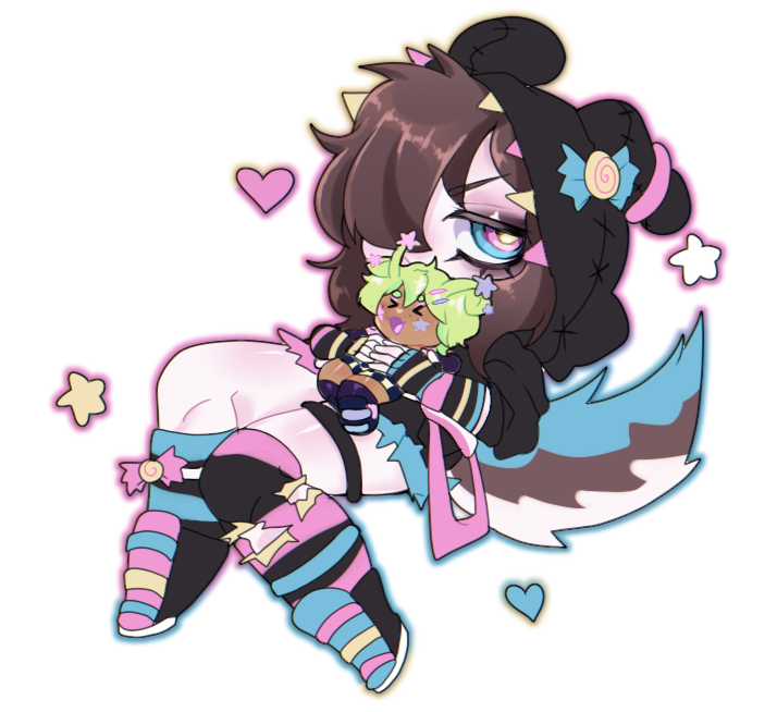 stocking_hime's tweet photo. Plush chibi + plus chibi icons are 10% off on vgen rn 
:3 https://t.co/EN5EfEWSFi