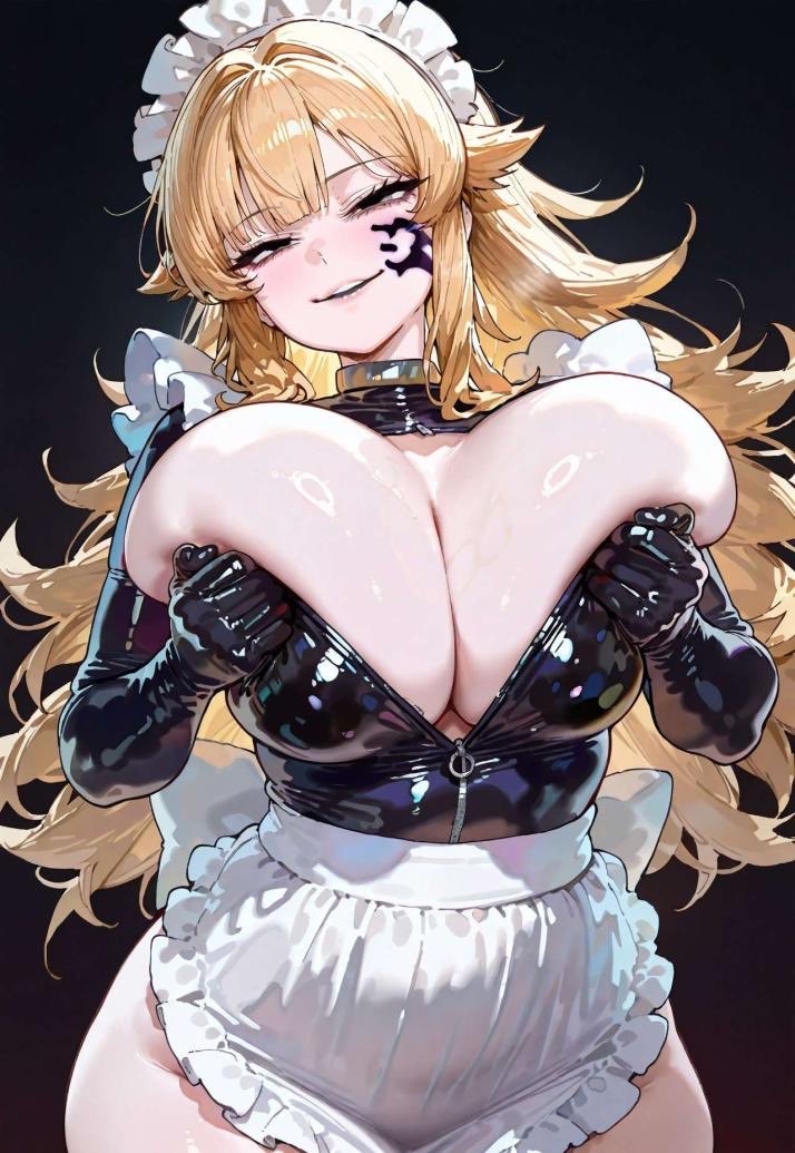 Magi’s Head Latex Maid Derieri💋🧡 tweet media