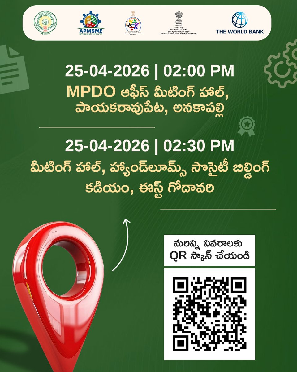 AP MSME Development Corporation tweet media