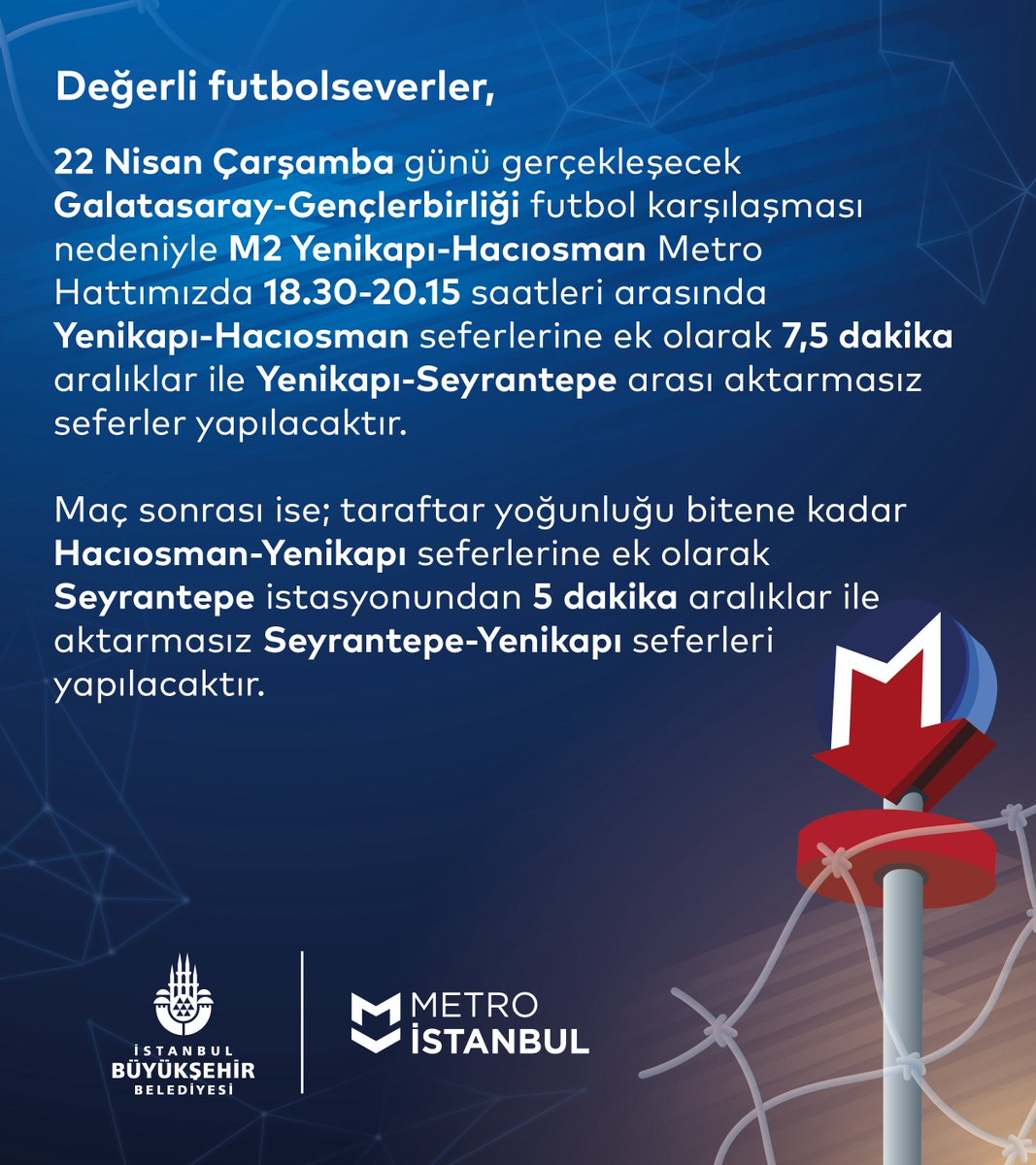 Metro İstanbul tweet media