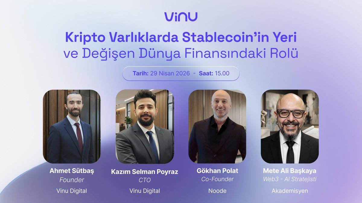 vinu_digital's tweet image. Küresel finansın merkez üssü yeniden şekilleniyor: Kripto varlık ekosisteminde Stablecoin'lerin yükselişi! 

Dijital varlık piyasaları olgunlaşırken, #stablecoin'ler sadece bir değer saklama aracı olmaktan çıkıp küresel finansal sistemin ana köprüsü haline geldi. Sınır ötesi