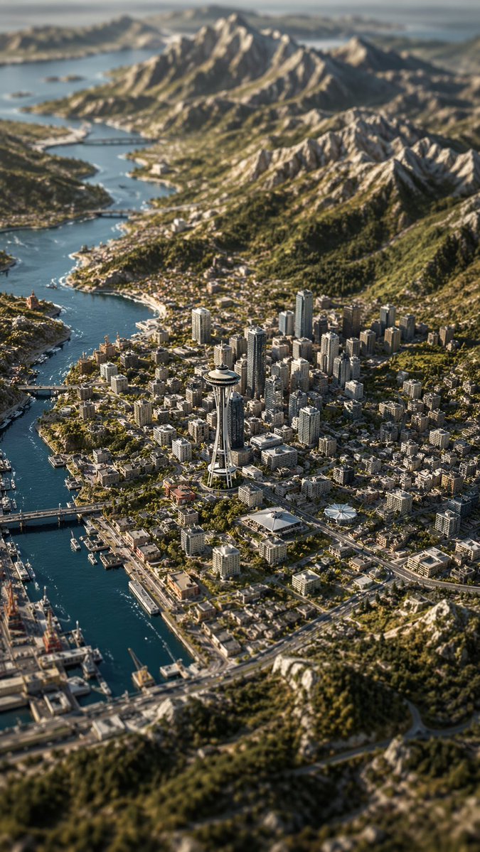 Miniature Majesty: A City in the Palm of Your Hand - PromptGather image 1