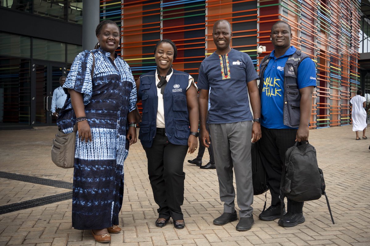 WHOGhana's tweet photo. Dr. @BrakaFiona, @WHOGhana Rep, has arrived in the Ashanti Region for a 3-day familiarization tour.

During the visit, she will interact with key stakeholders &amp; visit health facilities to gain first hand insight into health service delivery &amp; ongoing efforts to improve outcomes. https://t.co/JIDw4OgMJW
