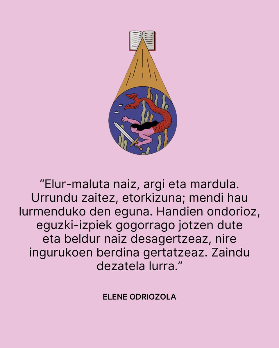 LUMAfestibala's tweet photo. Mikrokontakizunen euskarazko lehiaketan, 14-17 urte bitarteko gazteentzako kategorian, irabazle izandako testua ✍🏻❣️

-

Texto ganador en el concurso de microrrelatos en euskera en la categoría dirigida a jóvenes de entre 14-17 años. https://t.co/DYLY15Ppov