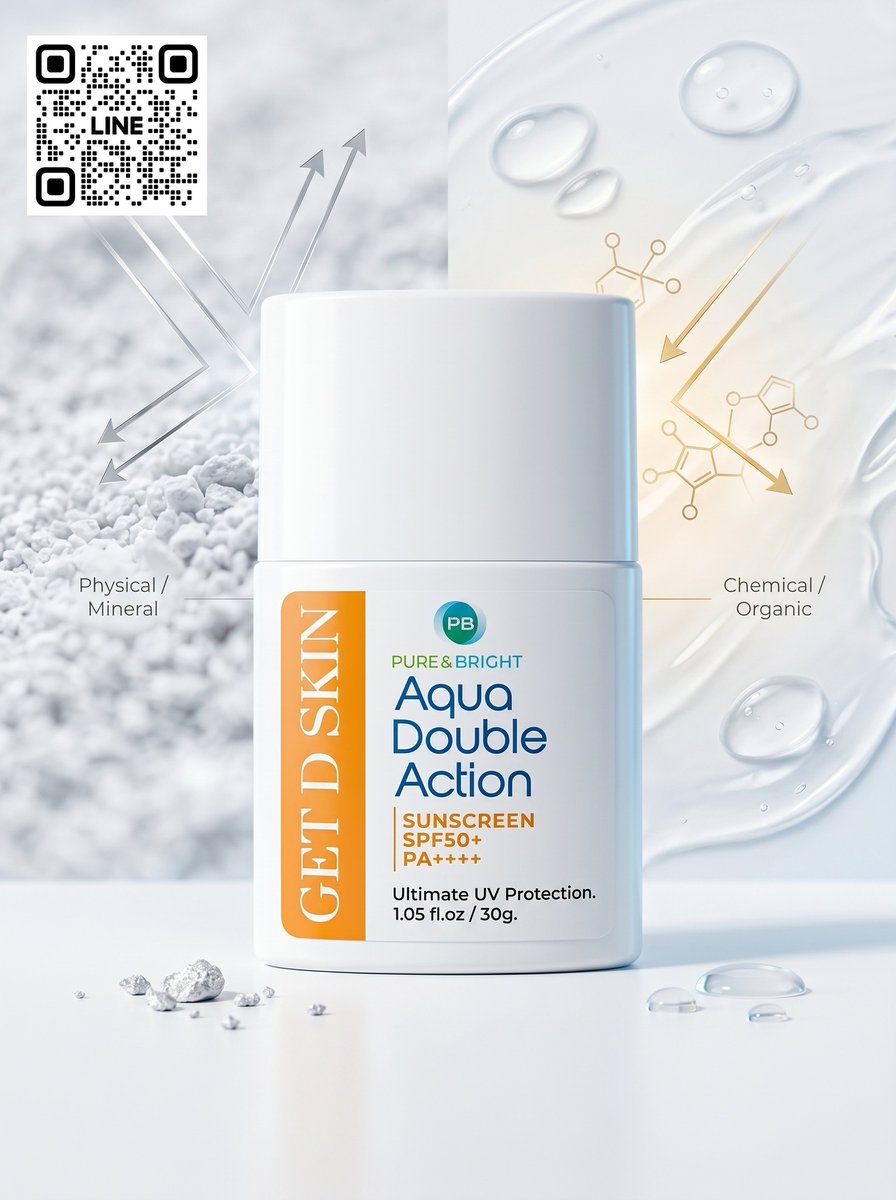 DrBorisutS's tweet image. ☀️ กันแดดที่ดี…ไม่ใช่แค่ “กันแดดได้”

แต่ต้อง
👉 ปกป้อง + ฟื้นฟูผิวไปพร้อมกัน
💧 Aqua Total Block
✔ Hybrid กันครบ UVA/UVB
✔ เติมน้ำ + ลดอักเสบ
✔ เสริมเกราะผิว

✨ กันแดดทั่วไป = กันแดด
แต่ตัวนี้ = กันแดด + ผิวดีขึ้นระยะยาว
#ผิวดีกับหมอเก๋ #Sunscreen