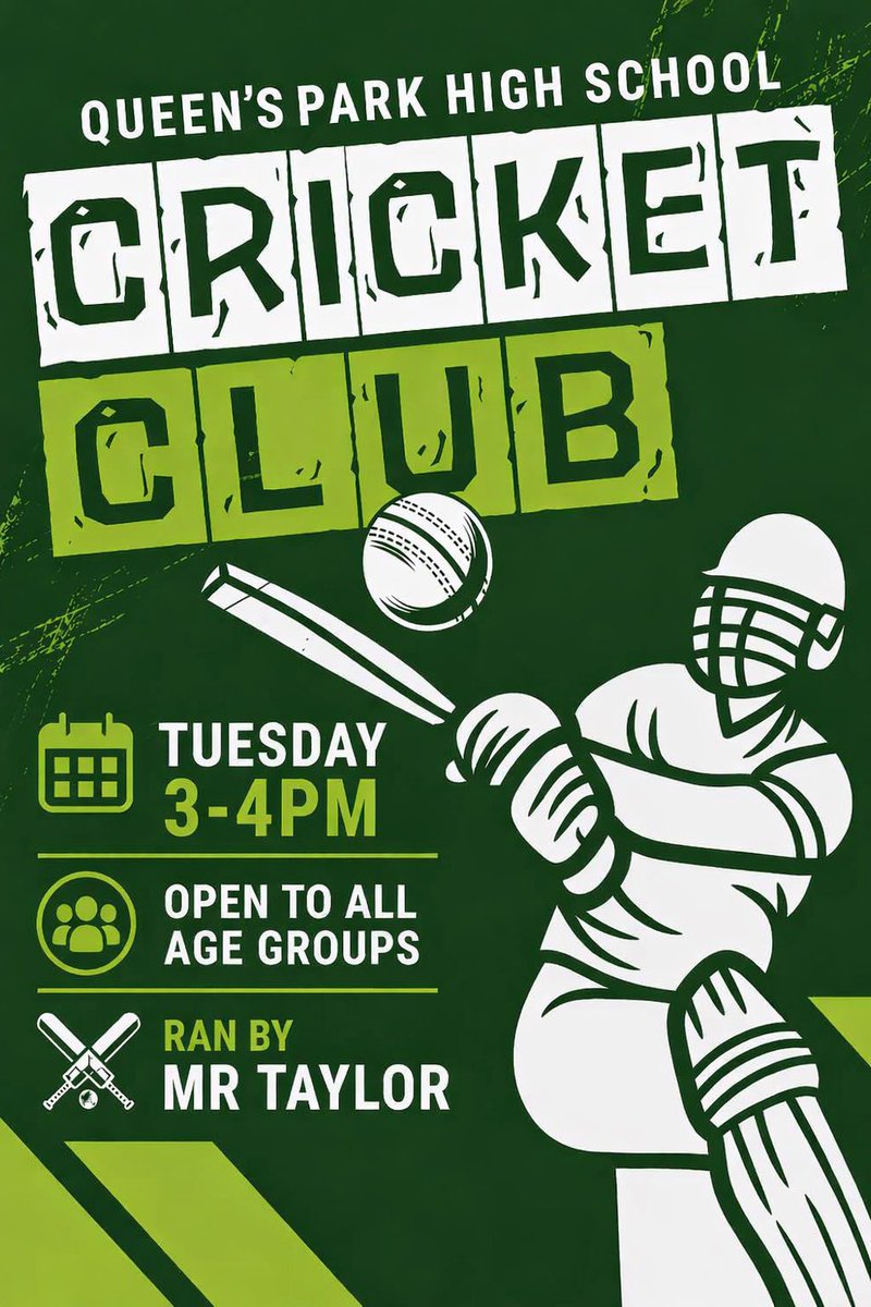 qphschester's tweet image. New term, new clubs!  Join Rounders &amp;amp; Cricket Club with Miss Darroch &amp;amp; Mr Taylor every week after school🏏⚾ Get active, have fun &amp;amp; why not give it a go! #JoinUs #GetActive #NewClubs #teamwork