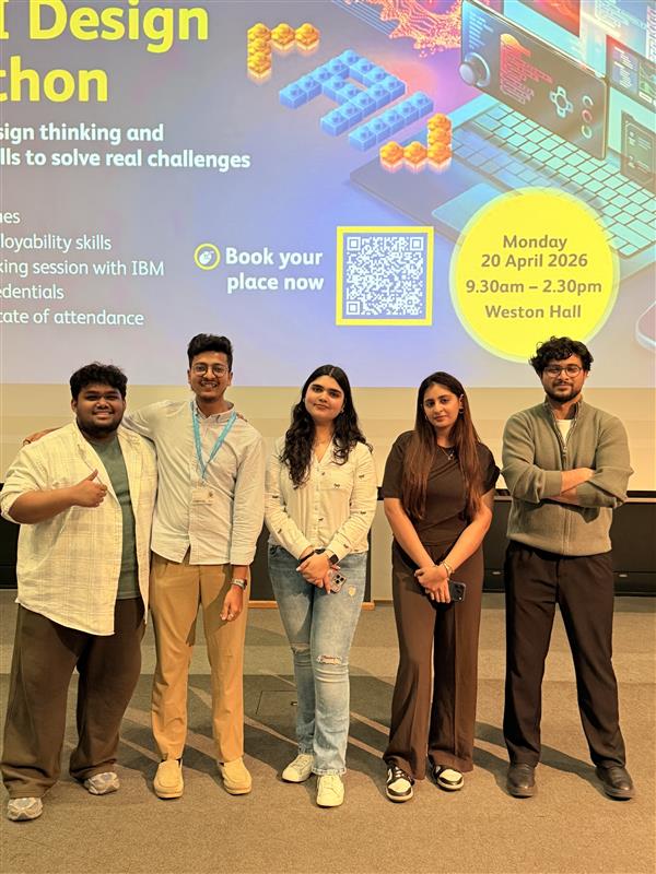 UniWestLondon's tweet image. Yesterday, students at UWL took part in the IBM AI Design Hackathon, a fast paced day of creativity, collaboration and real world problem solving, delivered as part of our Students for Students initiative. 🙌💻

#ibm #hackathon #aidesign #university #studentevent