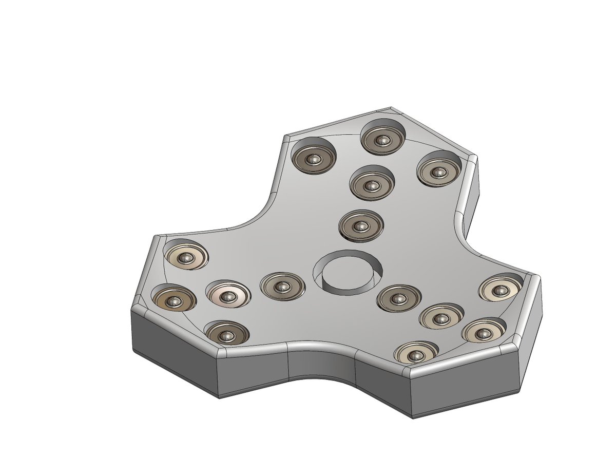 modelcrafteng's tweet image. SpinCore Pro 🌀

3D printable tri-arm fidget spinner with precision bearing slots. Designed for smooth rotation &amp;amp; modern desk aesthetics.

🎨 Model Craft Engineering
📩 +923001714013
#3DPrinting #FidgetSpinner
#CADDesign #DeskAccessory